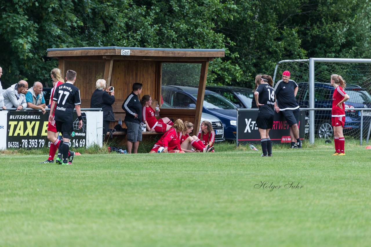 Bild 108 - Aufstiegsspiel SG Borgstedt/Brekendorf - SV Wahlstedt : Ergebnis: 1:4